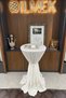 Dertsiz Tied Bistro Tablecloth - Wedding Event Organization Hotel Restaurant Cocktail Table Cover - 3