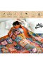 MSGKV Boho Throw Blanket 100% Cotton Blankets for Bed Couch 60'x80', Soft Fall Mexican Blanket Trave - 4