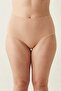 Women's 5-Pack Cotton High-Waist Plus Size Panties - Tiny Polka Dot Gathering Underwear Set - with Sleep Band Gift - 4