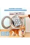3-Pack Grey Fleece Dog & Cat Blankets – Soft Washable Puppy Crate Liner, Pet Throw for Small Medium - 4