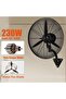 Industrial Wall Fan –26-Inch, 230W Heavy-Duty Metal Fan for Factory, Warehouse, Garage, Workshop – HK-ST-65 - 4