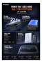 Power Bank 30000mAh, Mirror LED Display, 22.5W PD Fast Charging, 1xUSB-C 2xUSB-A Ports, Black - 2