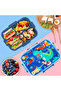 3PCS Kids Backpack Set, Dinosaur School Backpack with Insulated Lunch Bag & 3-Compartment Lunch Box - 5