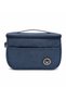 Insulated Thermal Lunch Box Bag with Zipper, Portable Reusable Food Storage Cooler Bag, Waterproof Oxford Fabric, Carry Handle, Front Pocket, Travel Picnic Office School Lunch Tote