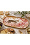 Leopard Flower Decorative Tray 🌸 🐆   30X13 cm – Premium Oval Serving Tray