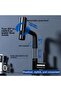 3-Mode Led Temperature Display Pull-Out Waterfall Faucet 360 °   Swivel Kitchen Bathroom Sink Faucet - 2