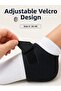Size S Velcro Heel Sock with Adjustable Heel and Ankle Support