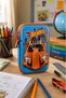 Eva Pencil Bag Hw-7785 Large Orange Pencil Case School Pencil Pouch Stationery Bag - 4