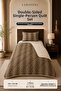 Welsoft Cotton Double-Sided Single Duvet Set 155X215 cm + 1 Piece 50X70 cm Pillowcase as a Gift - Leopard Pattern