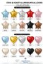 18 Inch 45 cm Foil Balloon |   I Love You Printed |   Valentine's Day Love Balloon Anniversary Marriage Proposal - 2