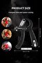 1Pcs Muscle Building Training Fitness Exerciser Hand Spring Exerciser Wrist Forearm Strengthening Tool - 6