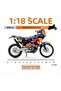 نموذج دراجة نارية من بوراجو بمقياس 1:18 لـ KTM 450 رالي داكار ريد بول - 3