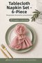 Bohemian Dinner Napkin Set of 6 for Special Occasions – 40×40 cm