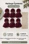 Bohemian Dinner Napkin Set of 6 for Special Occasions – 40×40 cm - 5