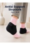 Heel Support Sock Size S 36-40 Adjustable Velcro for Daily Use