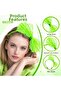 80S 90S Neon Green Lace Crown with Bow - 2