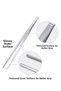 Masterchef Meat Tweezers Tongs Cooking Steel Tongs 30cm Professional Chef Tweezers - 2