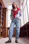 Açık Mavi %100 Pamuk Normal Bel Baggy Jeans TWOAW27JE00091 - 8