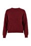 Wardrobe Essentials Cherry Mohair Look Soft Textured Special Quality Knitwear Sweater Twoaw27Kz00102 - 5