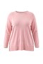 Wardrobe Essentials Pembe Çizgi Detaylı Mevsimlik İnce Triko Kazak TBBAW27AN00033 - 5
