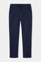 Burgundy - Navy Blue Regular Fit Slogan Printed Knitted Pajama Set Tmnaw27Pt00015 - 7