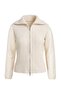 Wardrobe Essentials Ekru Yün Karışımlı Sakal İplik Fermuarlı Triko Hırka TWOAW26HI00149 - 5