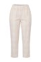 White Plaid / Checkered Glitter Detailed Flannel Woven Pajama Set Thmaw27Pt00129 - 6