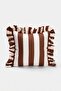 Single Ruffle Without Filling Striped Cushion Cover 45X45Cm Tphss26Kkk00007 - 4