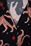 Multi Color Tiger Pattern Viscose Woven Pajamas Set Thmaw25Pt00036 - 2