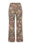 Çok Renkli Çiçek Desenli Yüksek Bel Wide Leg Jeans TWOAW27JE00156 - 3