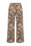 Çok Renkli Çiçek Desenli Yüksek Bel Wide Leg Jeans TWOAW27JE00156
