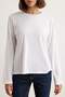 Siyah-Beyaz 2'li Paket Bisiklet Yaka Regular/Normal Kesim Örme T-Shirt TWOAW25TS00001 - 6