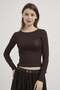 Crew Neck Ultra Light Transparent Bodysuit
