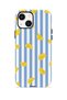 iPhone 14 Vorian Double Layer Case Lemon Confetti Blue