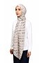 Logo Shawl - Light Mink - 2