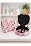 Makeup Bag with Heart Pattern - 6