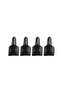 4 قطع غطاء قابس مقاوم للماء 50 أمبير لموصل القابس، غطاء كابل مقاوم للغبار باللون الأسود للكرفانات والطاقة الشمسية - 5