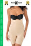 # Corset 2 Size Reducer Firming Non-Slip Women's Laser Cut Full Length Strap Corset - 1 Piece - 6