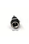 5 Pair DC 12V Male Female Socket Panel Mount Barrels Jack Plug Power Connector Female Jack Screw ... - 6