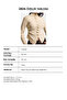 Women's Cream Beige W6-105 Buttoned Design Knitwear Cardigan - 7