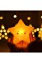Yellow LED Mini Night Light Cartoon Fantasy Star Moon Bedside Light Baby Room Decoration Feeding Nig - 2