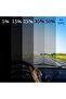 5 Percent Clear 50x3m Car Windshield Sun Visor Strip Tint Film Front Glass VLT 1%-50% Sun Shade Wind - 3
