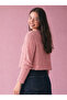 Embossed Pattern Openwork Sweater - 2