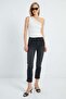 Stoned One-Shoulder Slim Fit Blouse - 6