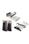 Special Movable Closet Hanger System for Pants, Ties, and Shawls - Layered Hanger Organizer - 3