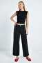 Slim Fit Blouse with Draped Sides - 3