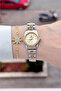 Dial Gold Strap Gold Gray Color 22.5 mm Same as in the Image Women's Wristwatch and Bracelet - 2
