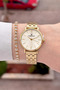 Dial Gold Strap Gold Color 30 mm Same as in the Image Women's Wristwatch and Bracelet - 2