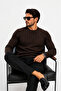 Men's Thick Ribbed Basic Sweater - 3
