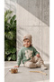 Hi Printed Beret Crest Detailed Oversize Baby Boy Suit - 5